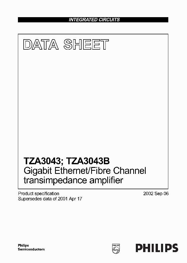 TZA3043B4_1006496.PDF Datasheet