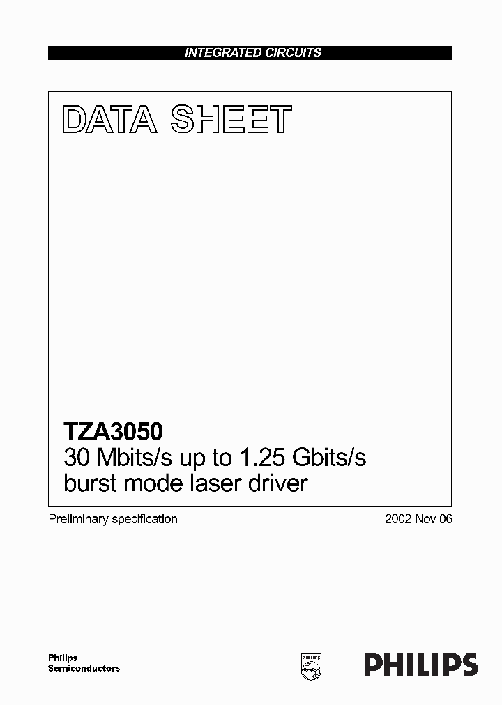 TZA30501_1006498.PDF Datasheet