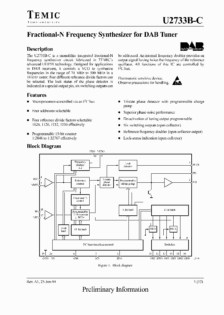 U2733BC_1006536.PDF Datasheet