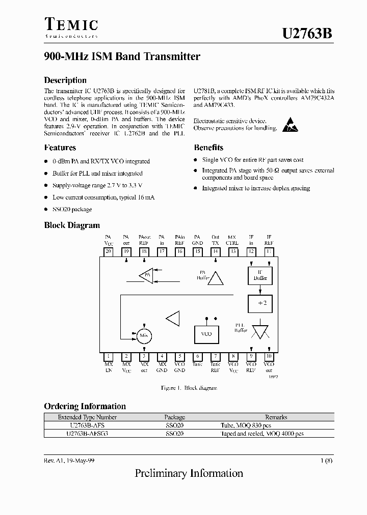 U2763B_1006547.PDF Datasheet