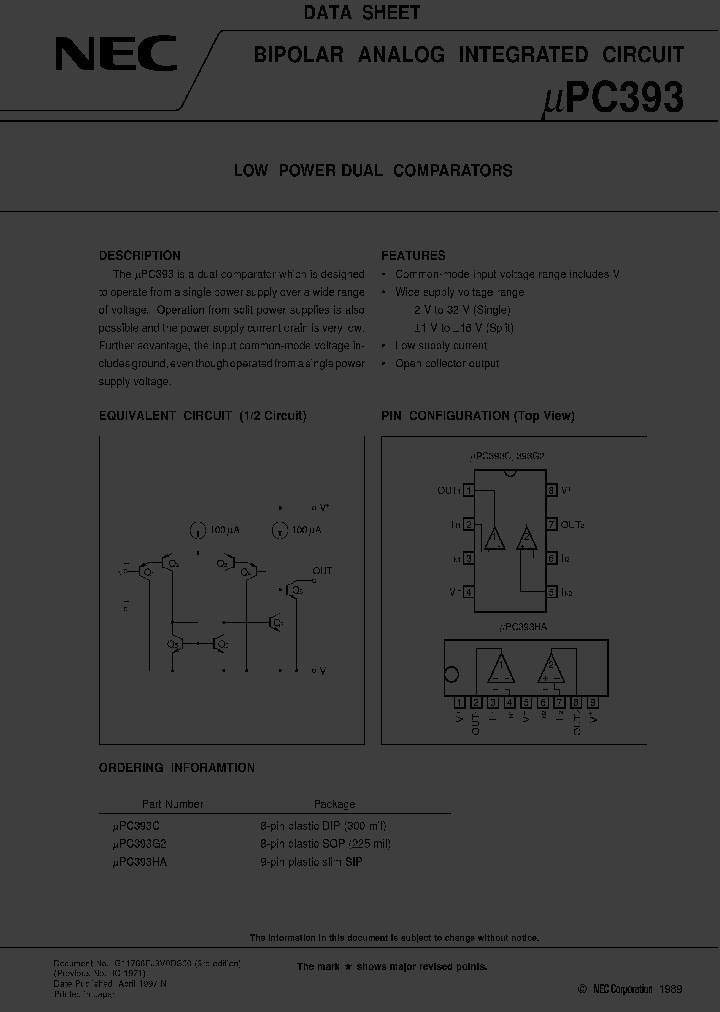 UPC393C_1006916.PDF Datasheet