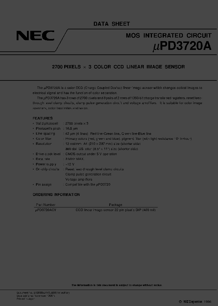 UPD3720_1006932.PDF Datasheet