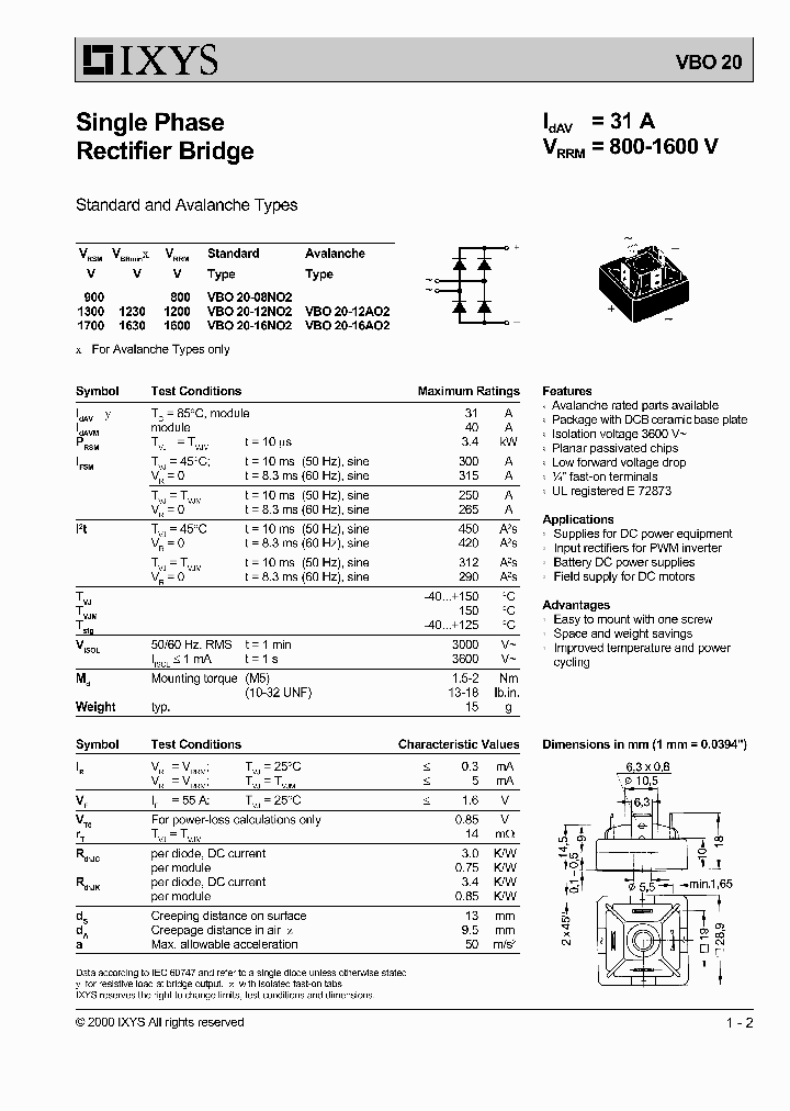 VBO20_1007028.PDF Datasheet