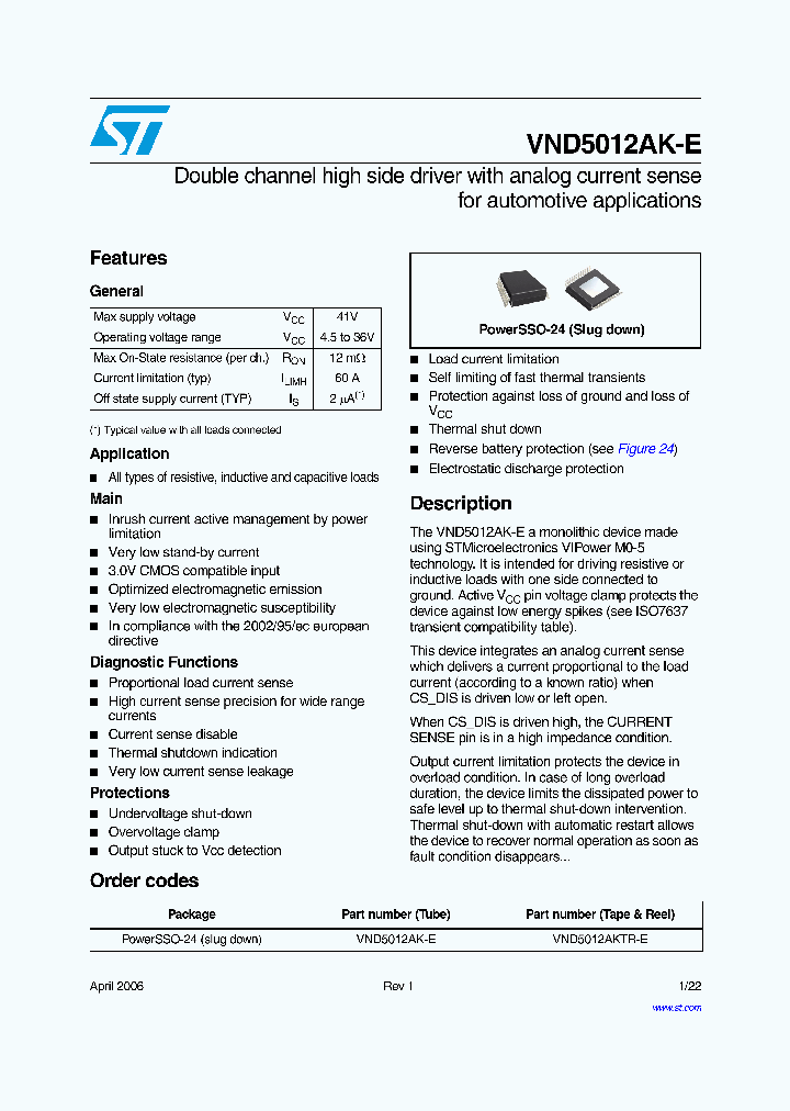 VND5012AK_1007096.PDF Datasheet
