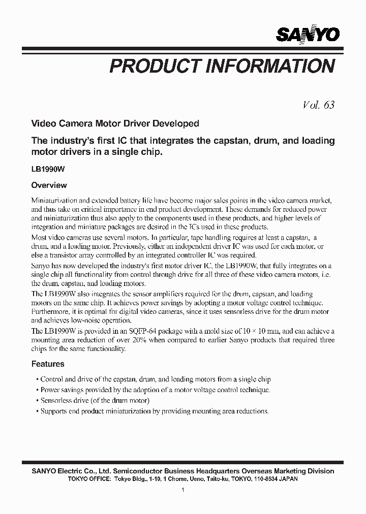 VOL63_1007110.PDF Datasheet