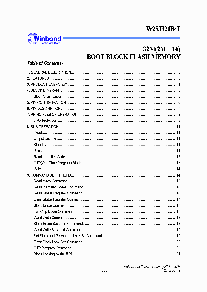 W28J321_1007308.PDF Datasheet
