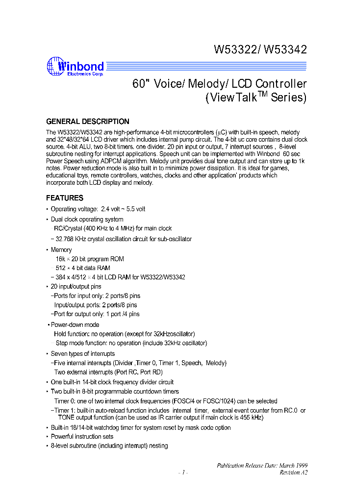 W53342_1007347.PDF Datasheet