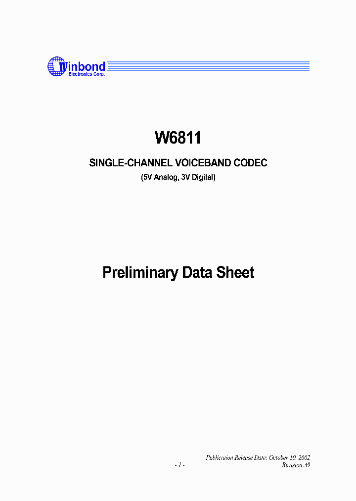 W6811_1007389.PDF Datasheet
