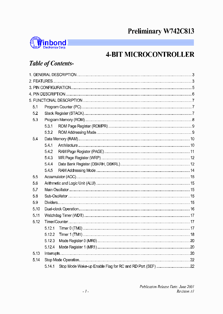 W742E813_1007405.PDF Datasheet