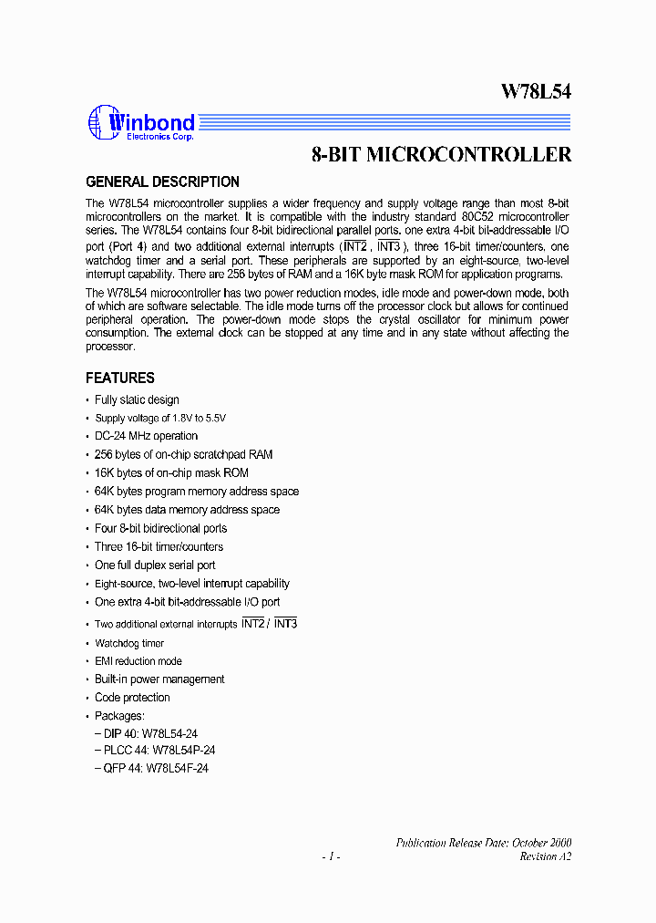 W78L54B1_1007462.PDF Datasheet