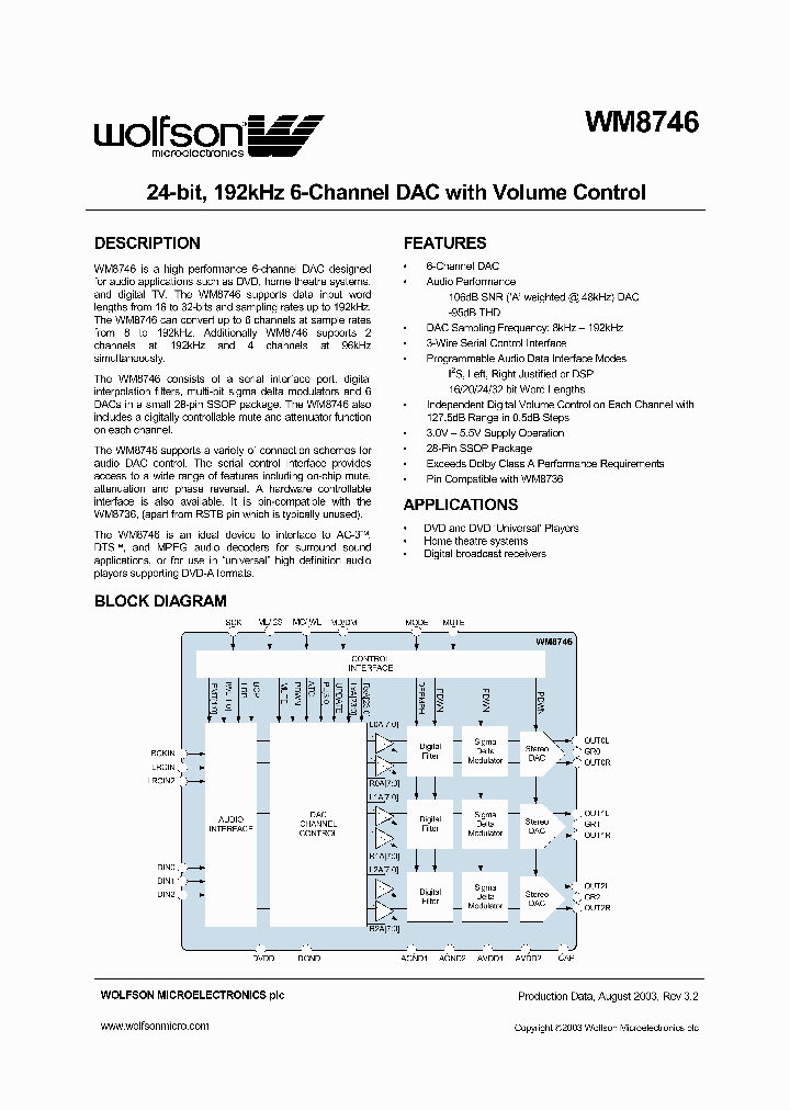 WM8746_1007693.PDF Datasheet