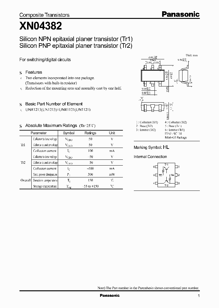 XN04382_1007860.PDF Datasheet
