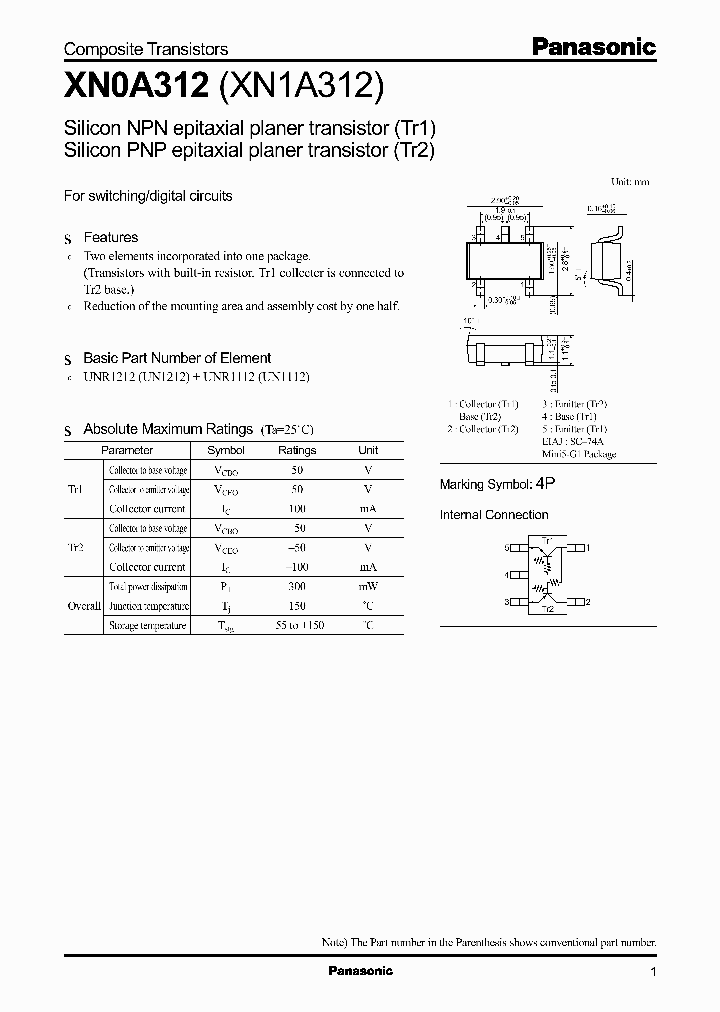 XN0A312_1007890.PDF Datasheet