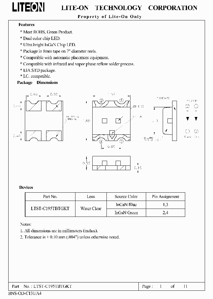 LTST-C195TBTGKT_4924541.PDF Datasheet