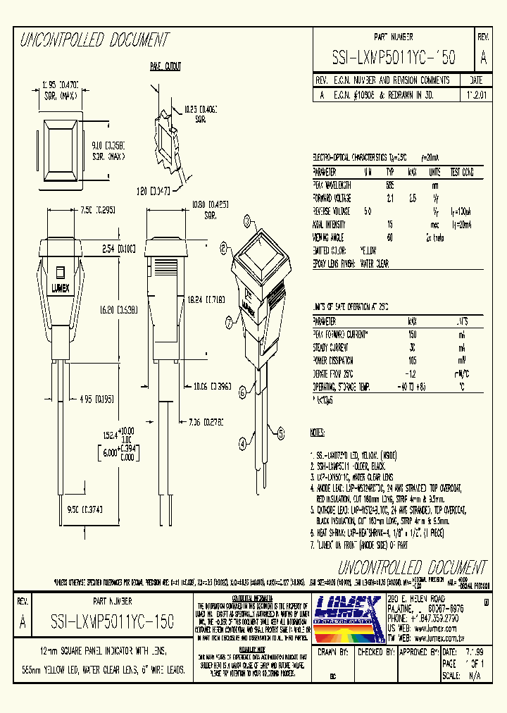 SSI-LXMP5011YC-150_4926251.PDF Datasheet