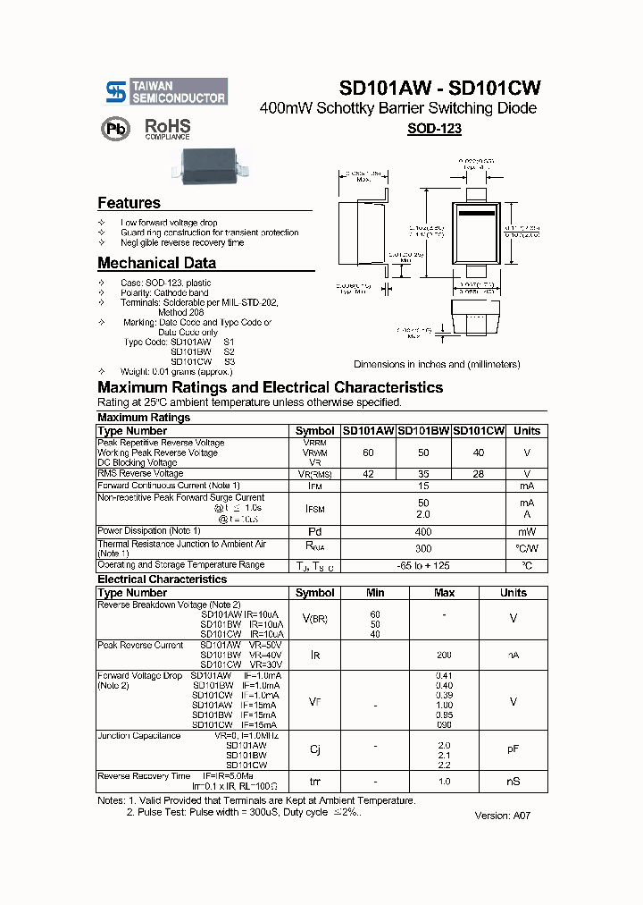 SD101AW1_4926475.PDF Datasheet