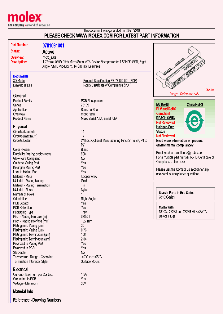 0781091001_4927162.PDF Datasheet