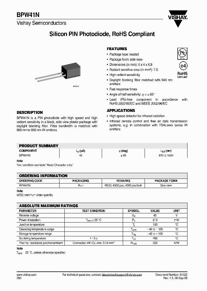 BPW41N08_4928271.PDF Datasheet