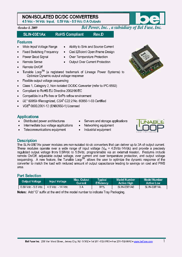 SLIN-03E1A0_4929165.PDF Datasheet
