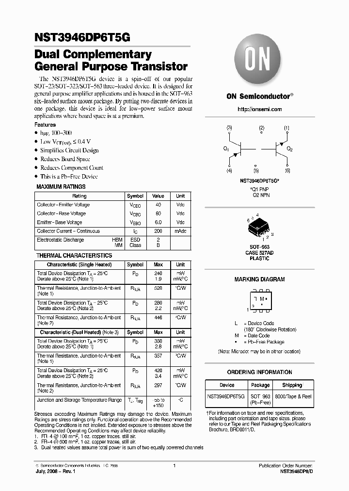 NST3946DP6T5G_4929710.PDF Datasheet