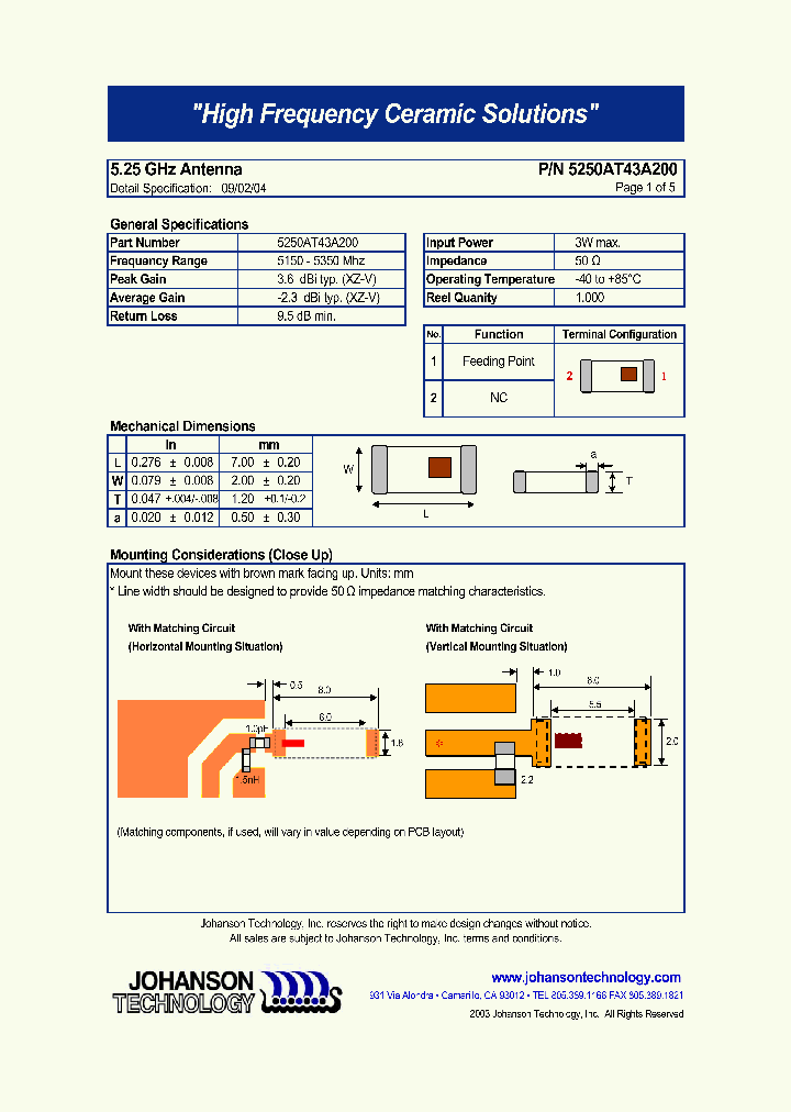 5250AT43A200_4929831.PDF Datasheet