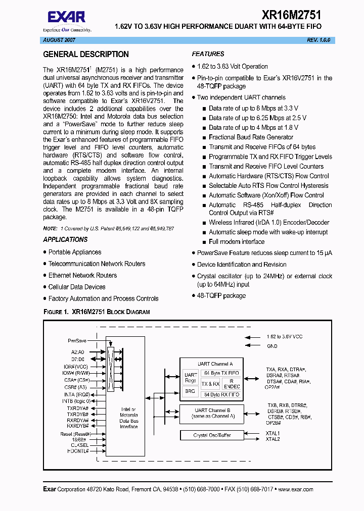 XR16M2751IM48_4929876.PDF Datasheet