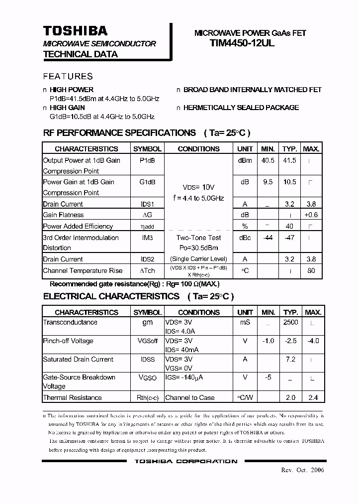 TIM4450-12UL_4929927.PDF Datasheet