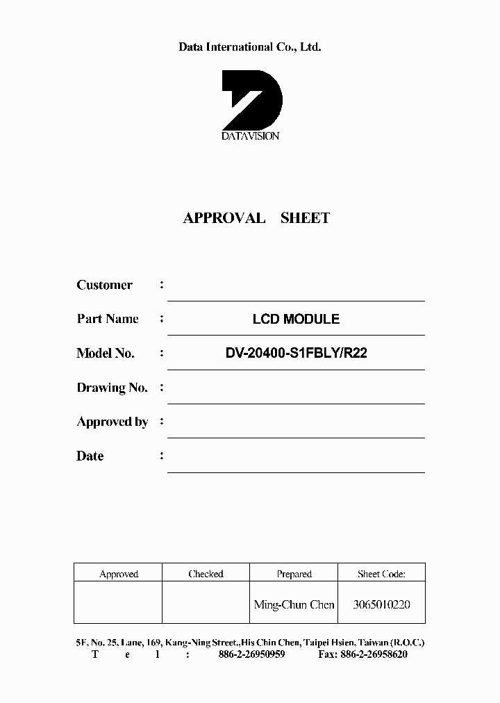 DV-20400-S1FBLY-R22_4929969.PDF Datasheet