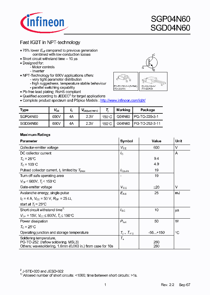 SGD04N60_4930186.PDF Datasheet