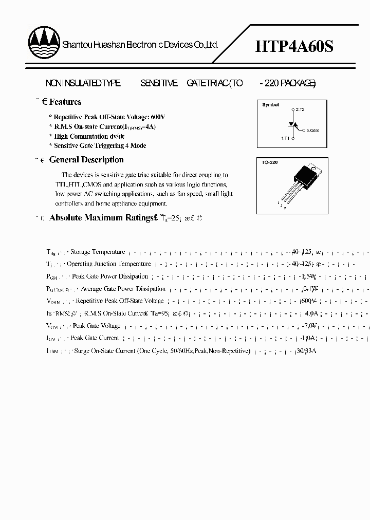 HTP4A60S_4931134.PDF Datasheet