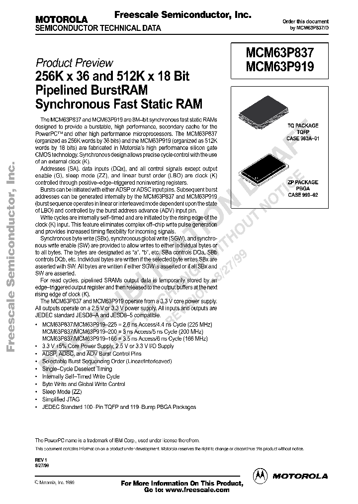 MCM63P837ZP200R_4932324.PDF Datasheet