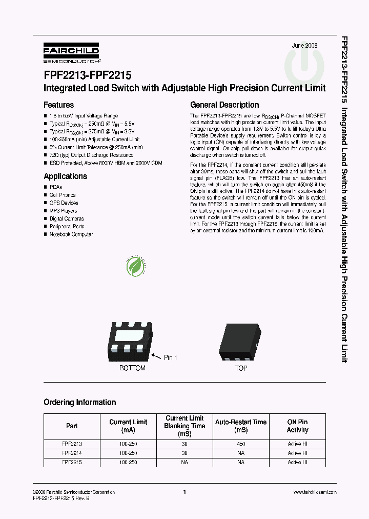 FPF2213_4932790.PDF Datasheet