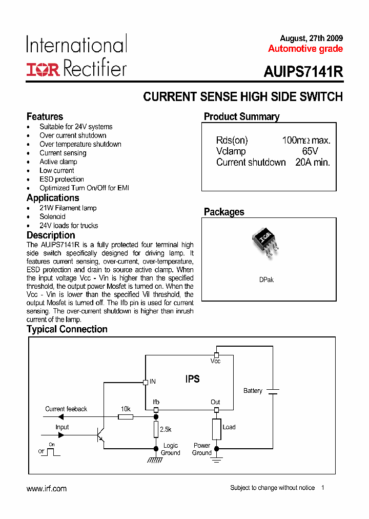 AUIPS7141R_4933916.PDF Datasheet