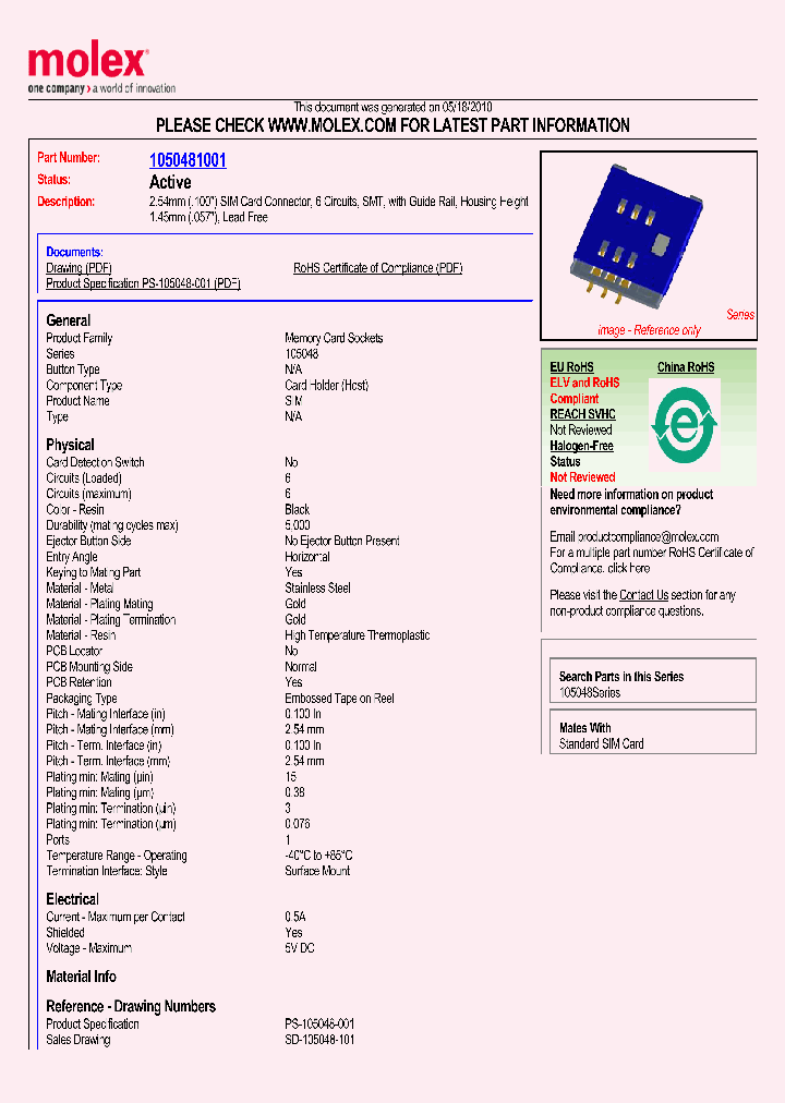 1050481001_4934840.PDF Datasheet