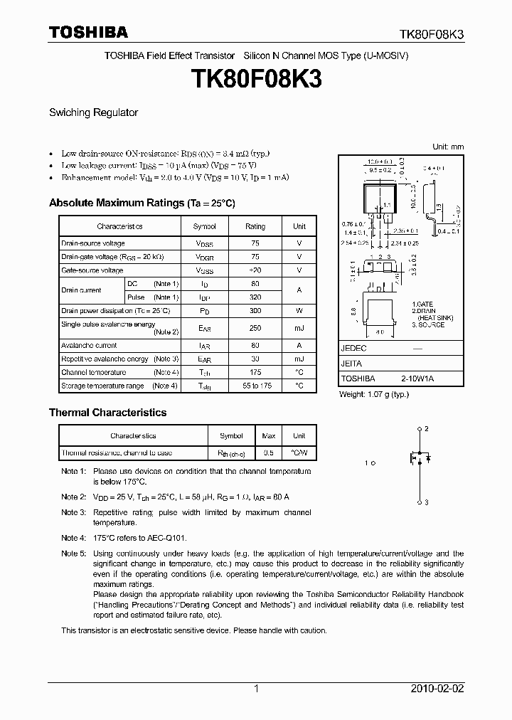 TK80F08K3_4935005.PDF Datasheet