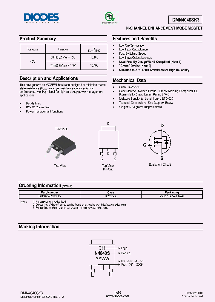 DMN4040SK3_4935953.PDF Datasheet