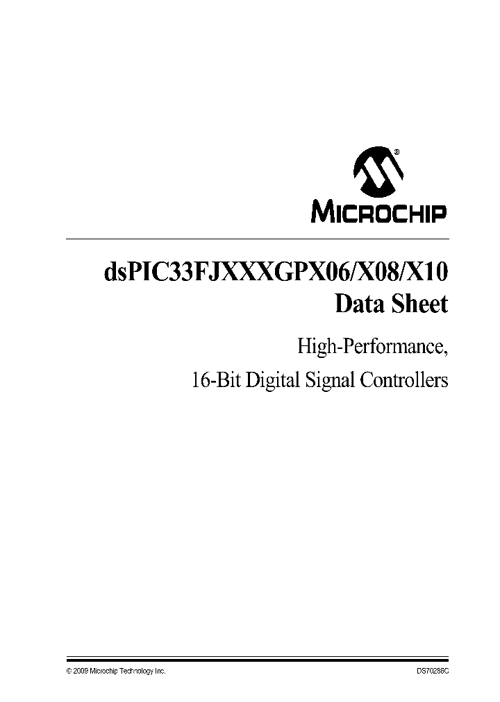 DSPIC33FJ256GP208IPF_4936092.PDF Datasheet