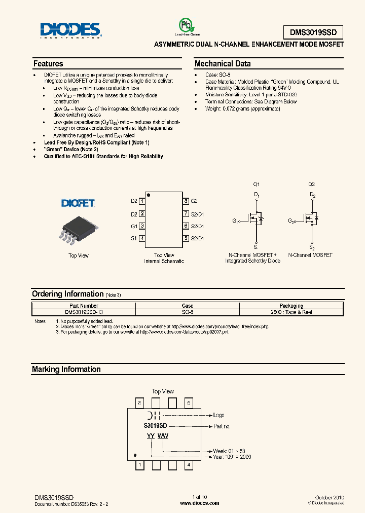 DMS3019SSD-13_4936719.PDF Datasheet