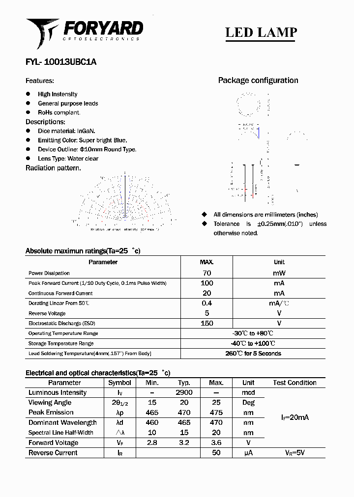 FYL-10013UBC1A_4937562.PDF Datasheet