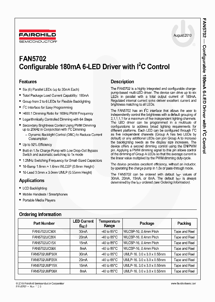 FAN5702_4938260.PDF Datasheet