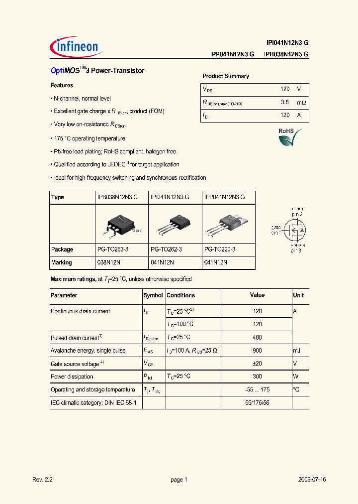 IPP041N12N3G_4939048.PDF Datasheet