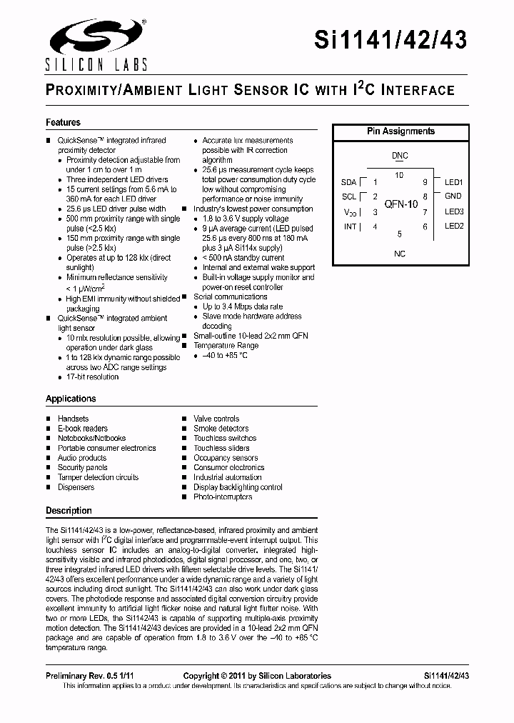 SI1141_4939725.PDF Datasheet
