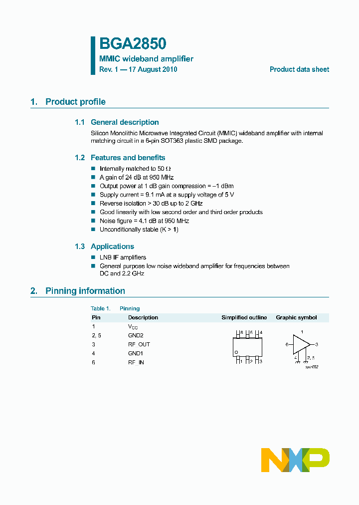 BGA2850_4940766.PDF Datasheet