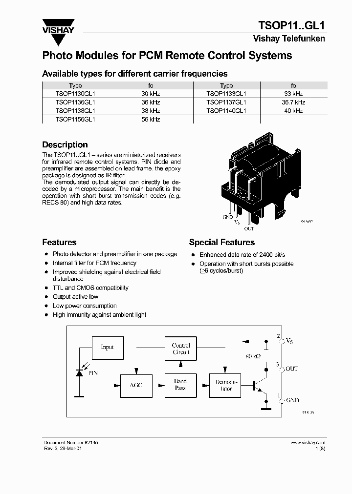 TSOP1137GL1_4940816.PDF Datasheet