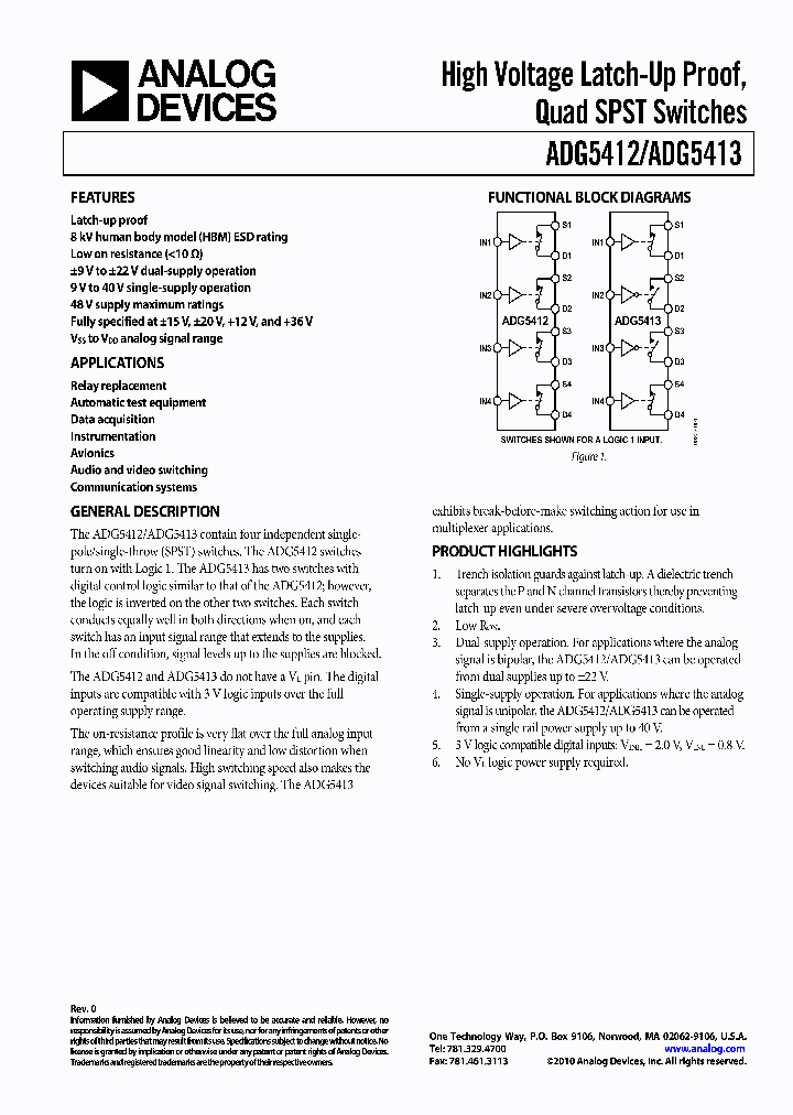 ADG5412_4941258.PDF Datasheet