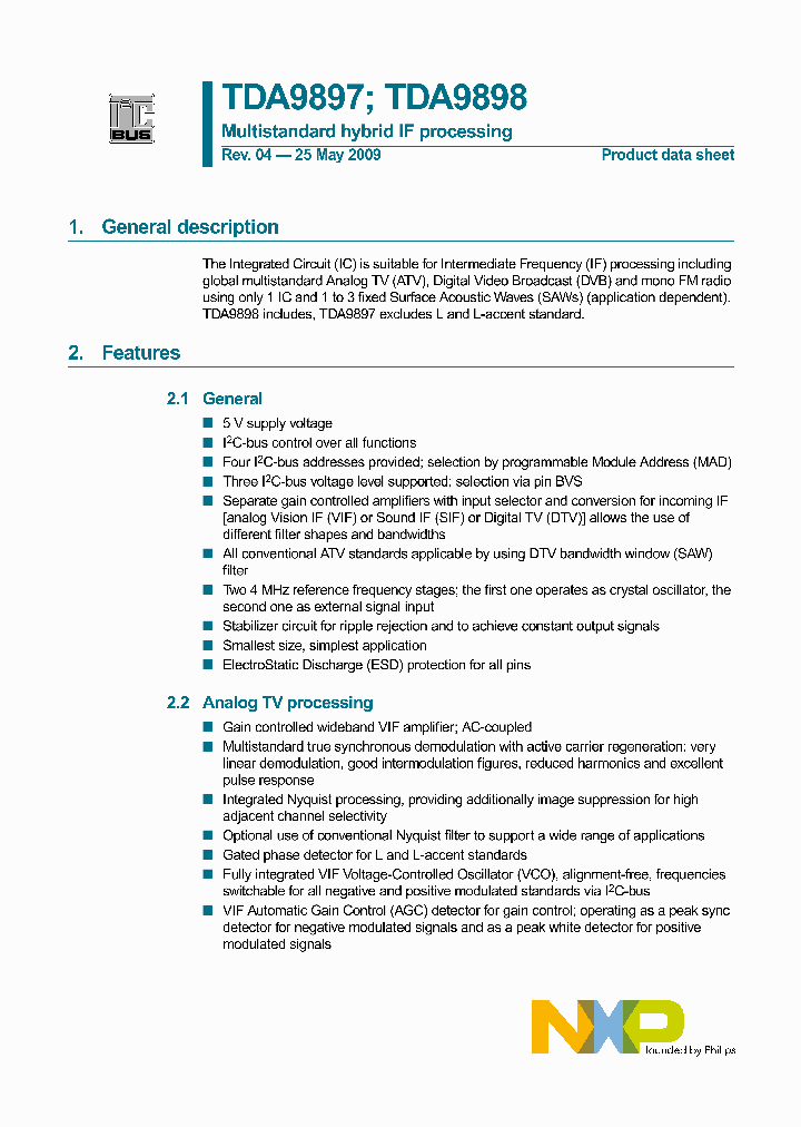 TDA9897HLV3_4941766.PDF Datasheet