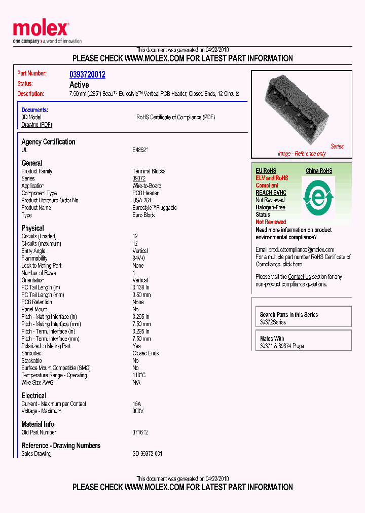 39372-0012_4941971.PDF Datasheet