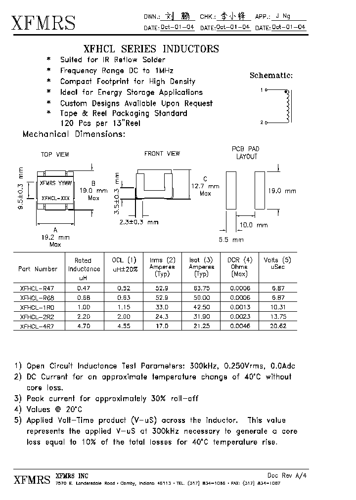 XFHCL-1R0_4942230.PDF Datasheet