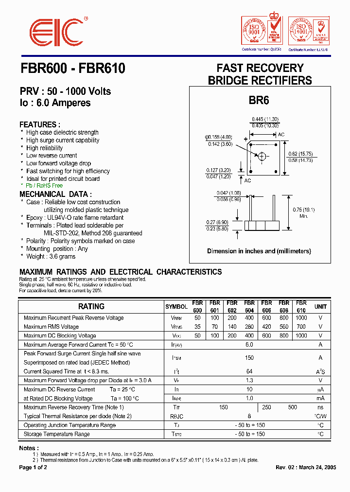 FBR610_4942313.PDF Datasheet