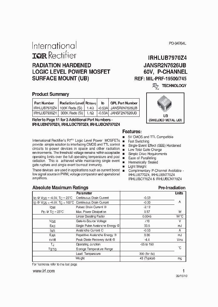 IRHLUB7930Z4_4942522.PDF Datasheet